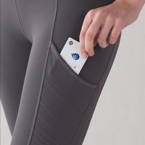 Lululemon fresh tracks tight leggings dark carbon